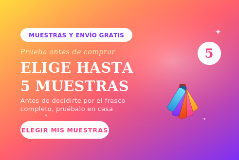Elige hasta 5 muestras antes de comprar